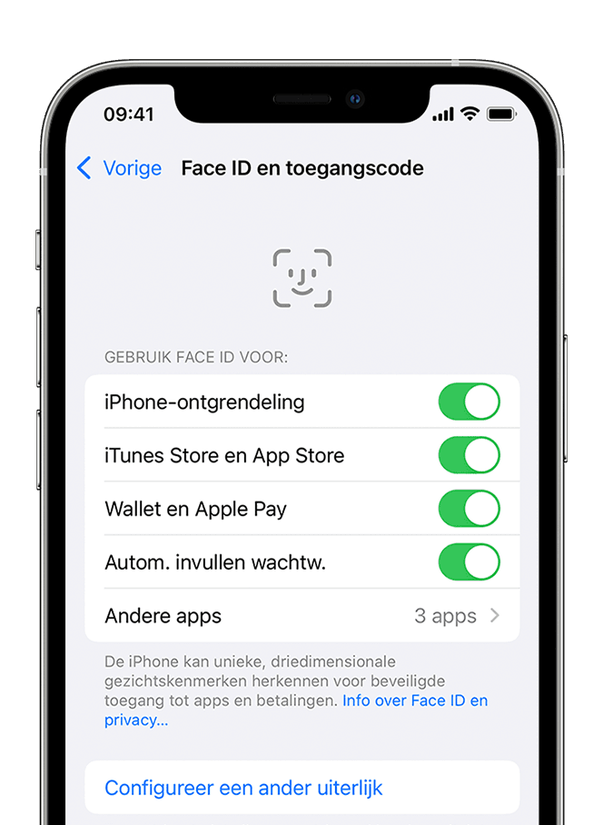Als Face ID niet werkt op een iPhone of iPad Pro - Apple Support (NL)