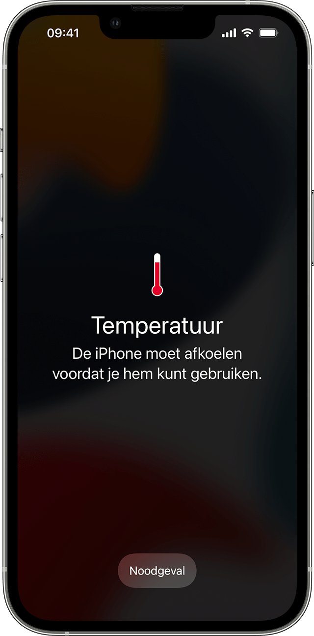 Als een iPhone of iPad te warm of te koud wordt - Apple Support (NL)