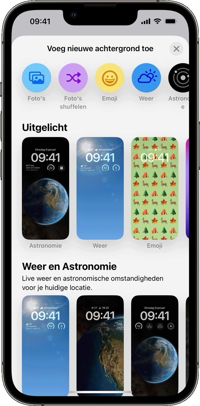 De Achtergrond Van Een Iphone Wijzigen - Apple Support (Nl)