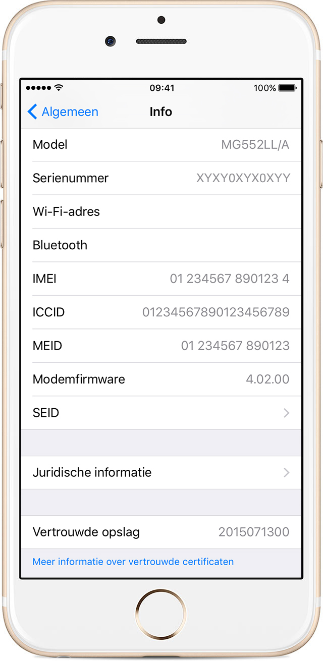 find apple id with imei