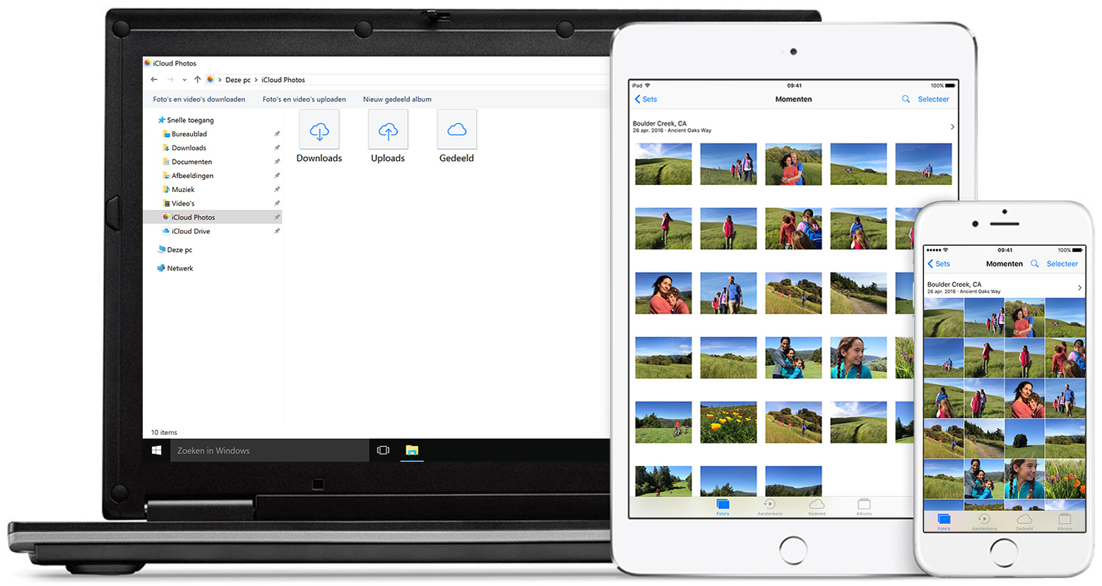 iCloudfotobibliotheek configureren en gebruiken op een