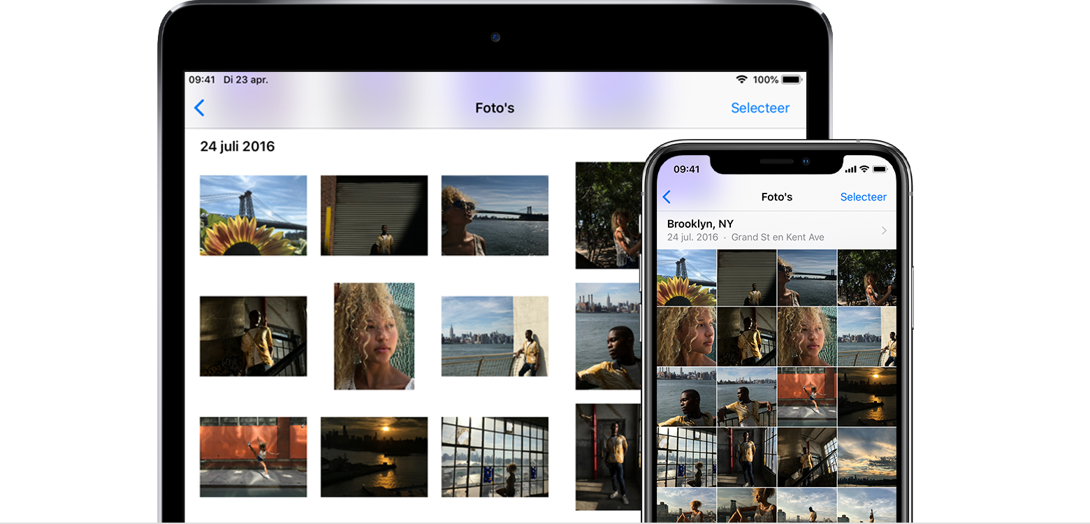 Over iCloud-foto's en Mijn fotostream - Apple Support (BE)