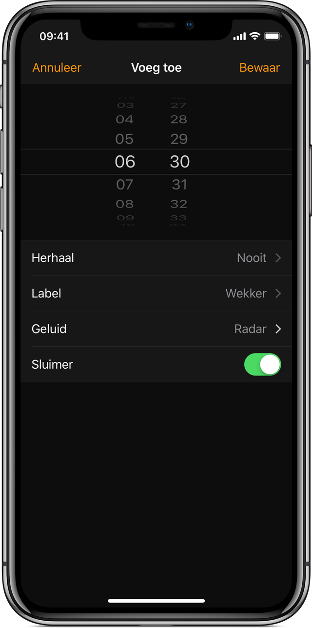 Wekkers zetten en beheren op de iPhone Apple Support
