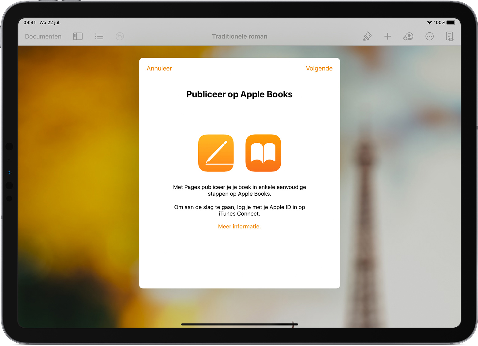 Een boek publiceren met Pages Apple Support