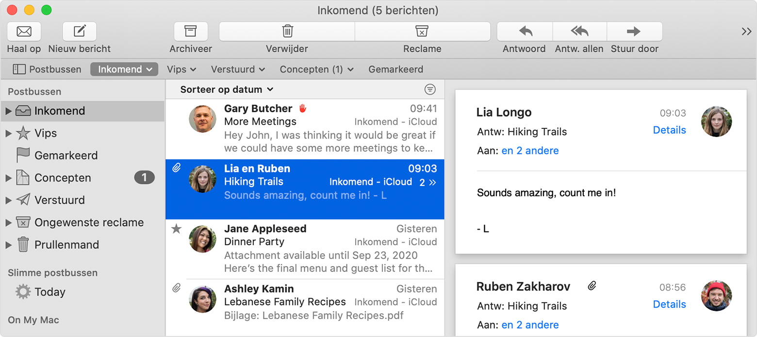 essay hamer munitie E-mail op uw Mac groeperen - Apple Support (NL)