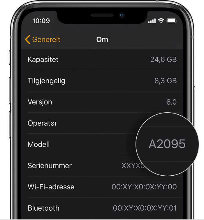 Identifiser din Apple Watch - Apple-kundestøtte (NO)