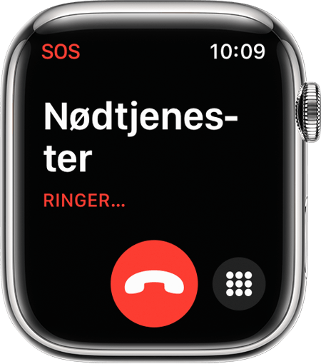 Bruk Nødanrop (SOS) på Apple Watch - Apple-kundestøtte (NO)
