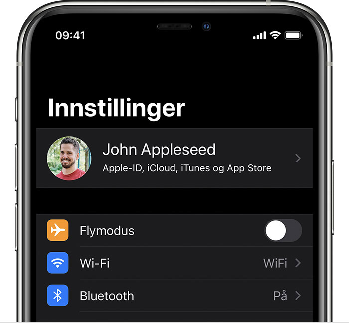Bruk alternativene i Skjerm og tekststørrelse på iPhone, iPad og iPod touch  - Apple-kundestøtte (NO)