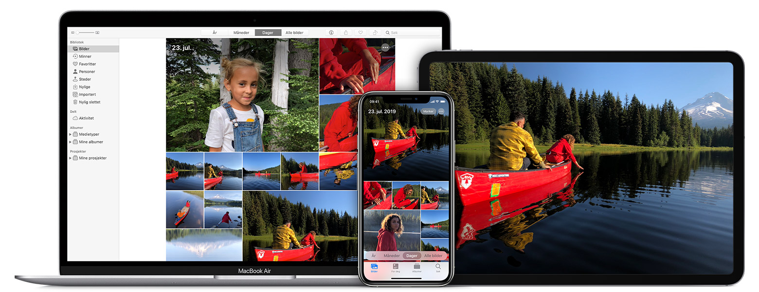 Organiser Og Finn Bildene Dine Apple Kundest Oslash Tte