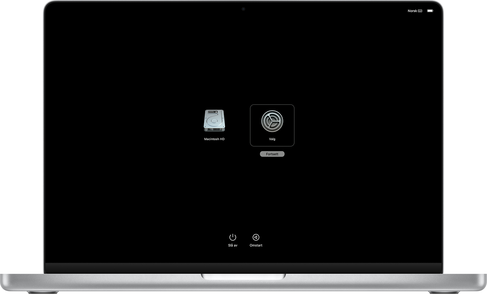 Slik installerer du macOS på nytt - Apple-kundestøtte (NO)