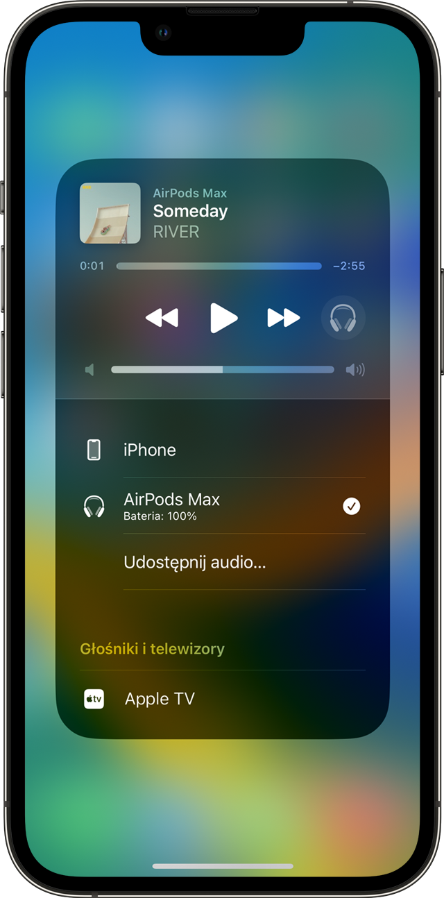 Przełączanie dźwięku między urządzeniami