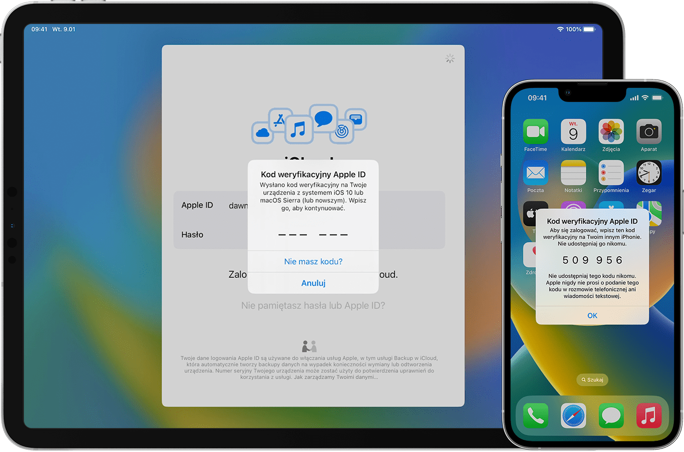 Uwierzytelnianie dwupoziomowe dla konta Apple ID - Wsparcie Apple (PL)