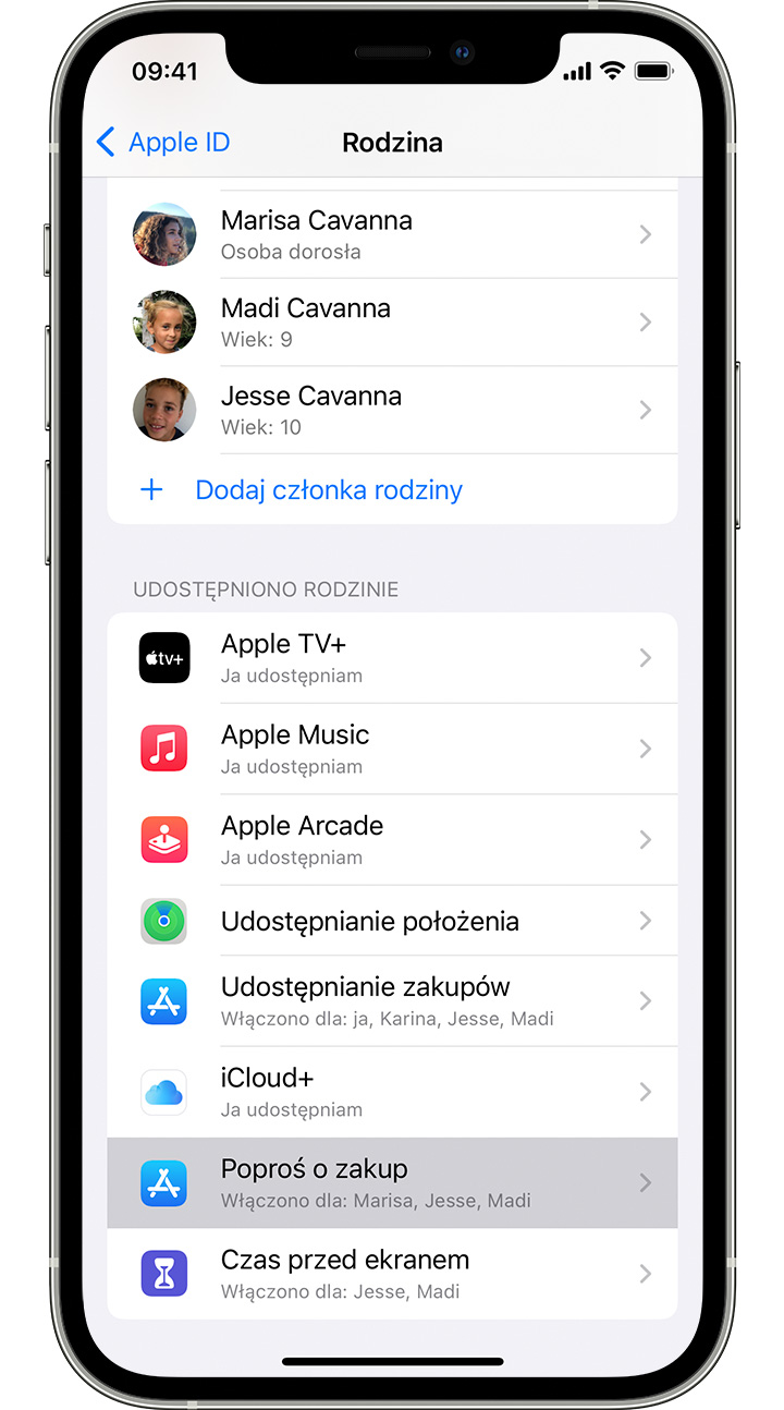 Zatwierdzanie Zakupów Dzieci Przy Użyciu Funkcji Poproś O Zakup Wsparcie Apple Pl 5902