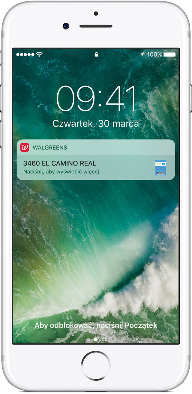 Używanie aplikacji Wallet na telefonie iPhone lub iPodzie touch - Wsparcie Apple