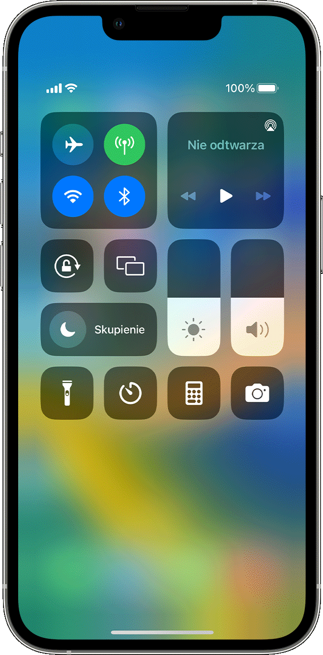 Dostosowywanie jasności i temperatury kolorów na iPhonie lub iPadzie -  Wsparcie Apple (PL)