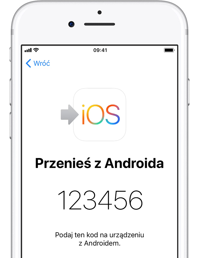 Migracja Z Systemu Android Na Telefon Iphone Ipada Lub Ipoda Touch Wsparcie Apple
