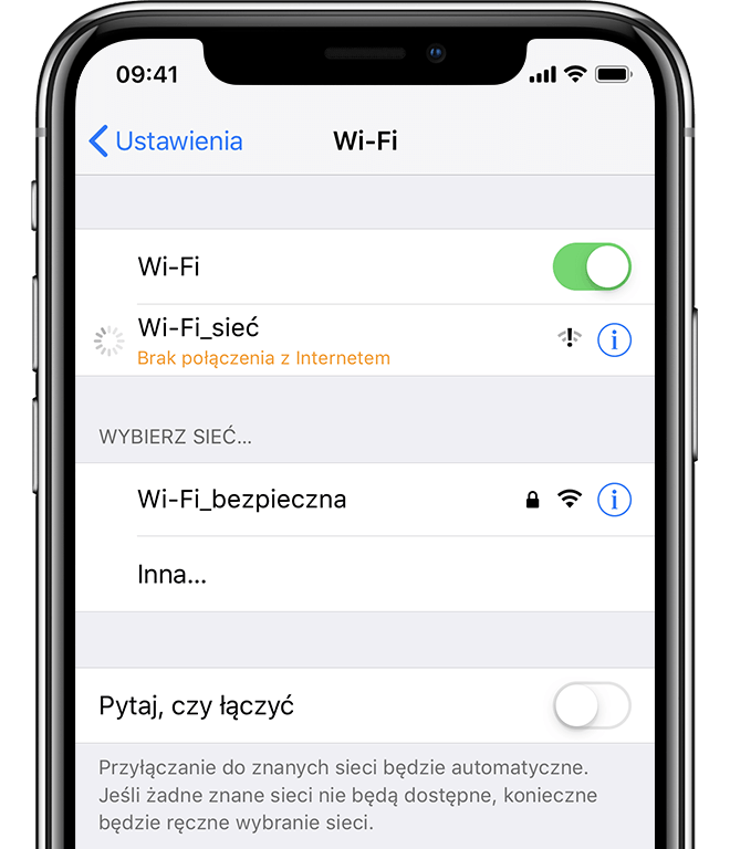 Jeśli telefon iPhone, iPad lub iPod touch nie może nawiązać połączenia