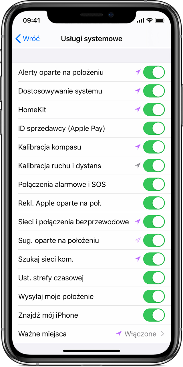 Prywatność i usługi lokalizacji w systemie iOS i iPadOS - Wsparcie Apple  (PL)