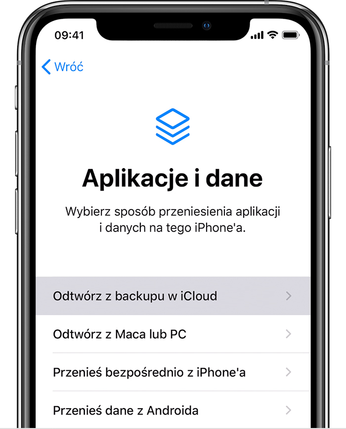 Odtwarzanie Telefonu Iphone Ipada Lub Ipoda Touch Z Backupu Wsparcie Apple