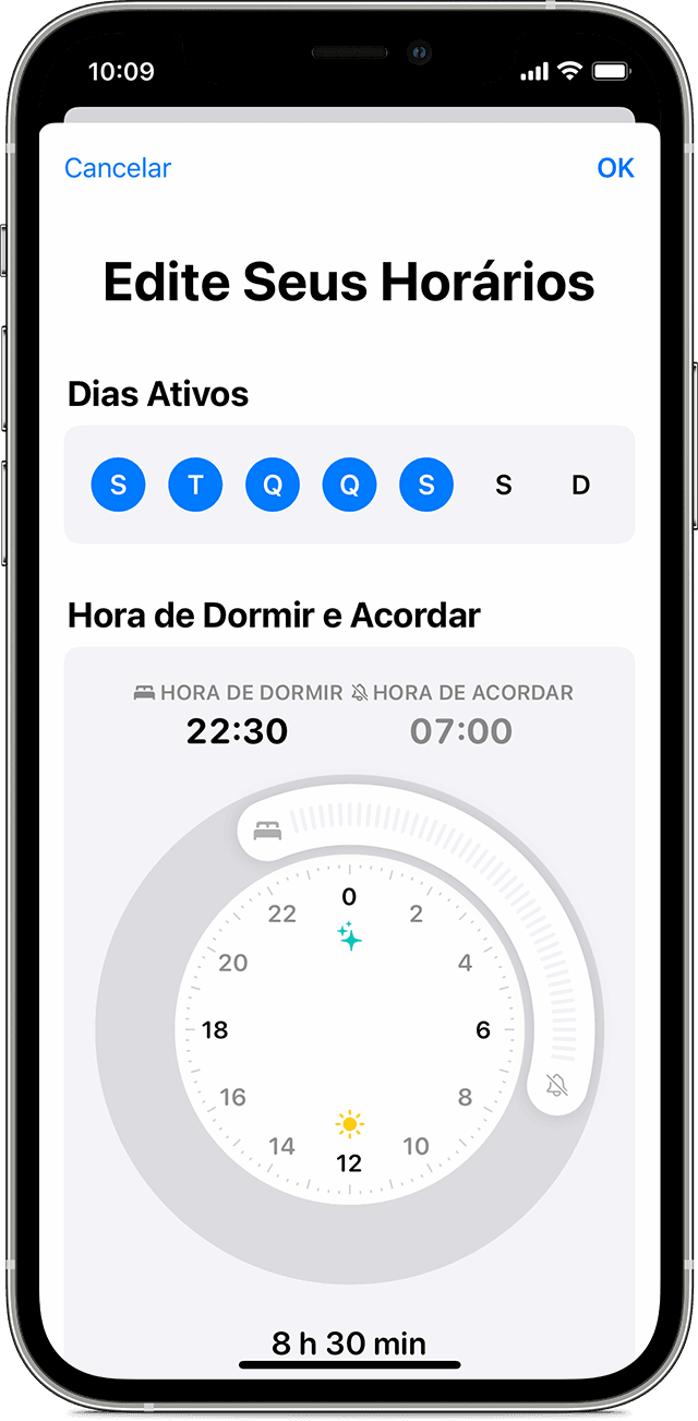 app monitorar sono apple watch