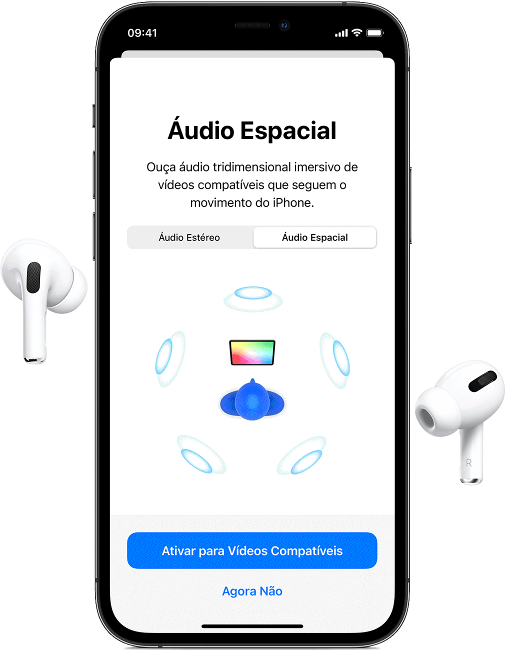 som espacial airpods pro