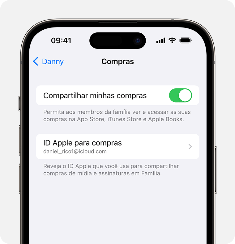 Como visualizar o histórico de downloads/compras do ID Apple