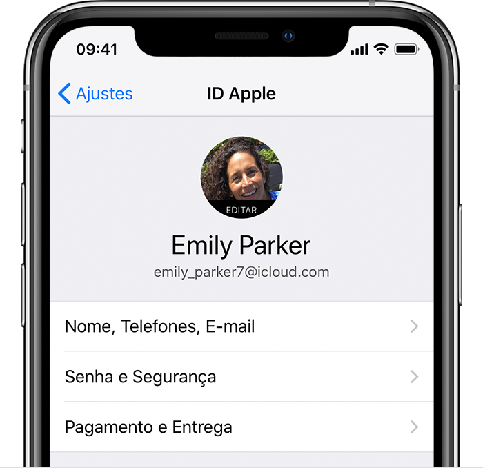 Usar O Pr Prio Id Apple Para O Compartilhamento Familiar Suporte Da Apple