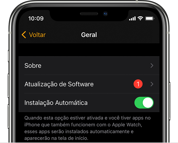 atualizar apple watch 3