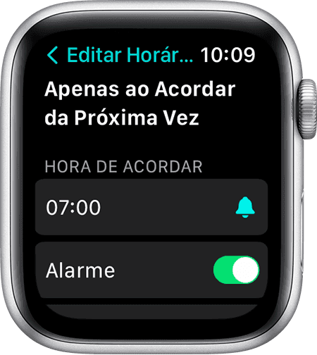 app apple watch monitorar sono