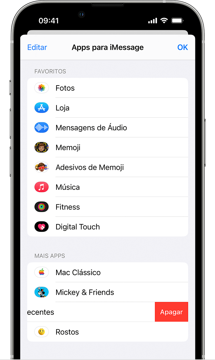 Usar os apps do iMessage no iPhone e iPad - Suporte da Apple (BR)