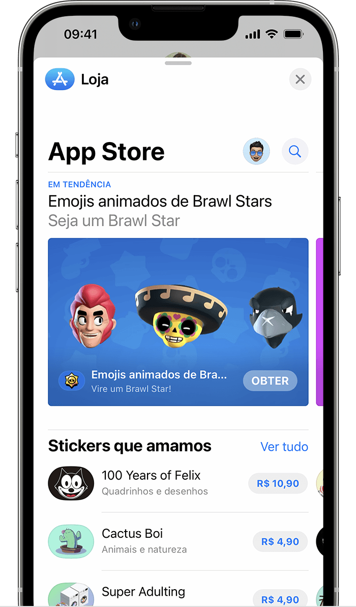 Usar os apps do iMessage no iPhone e iPad - Suporte da Apple (BR)