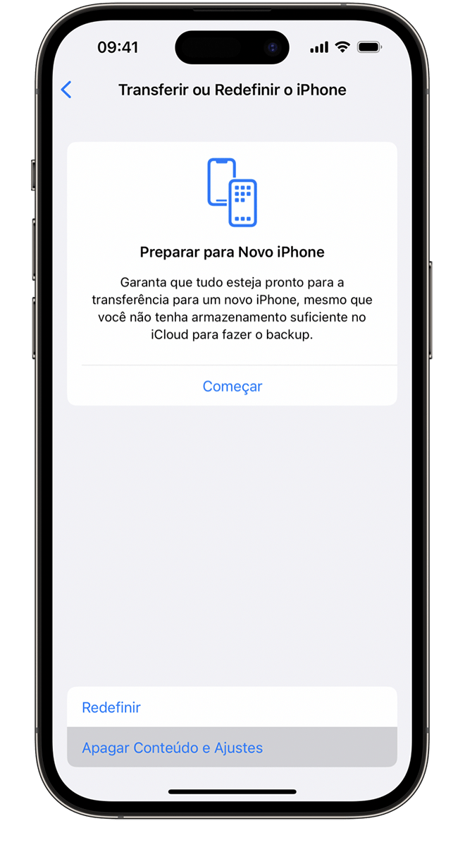 O que fazer antes de vender, dar de presente ou trocar o iPhone ou iPad -  Suporte da Apple (BR)