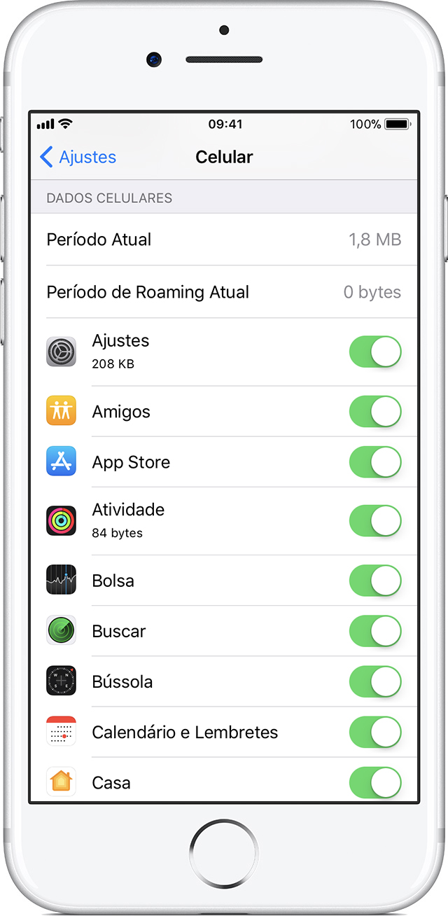 Sobre As Opcoes De Roaming De Dados Celulares Do Iphone E Ipad Suporte Da Apple