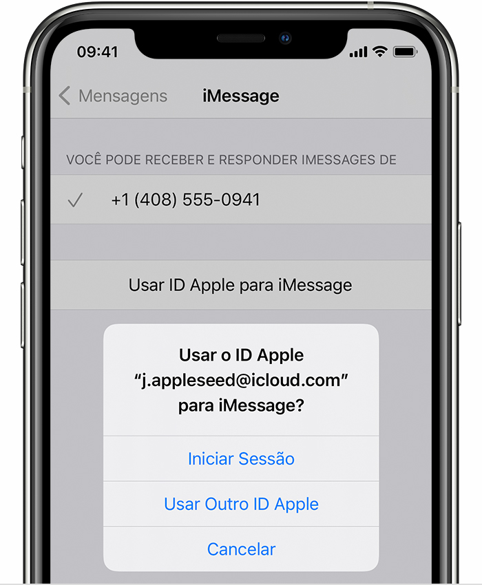 Adicionar Ou Remover O Numero De Telefone Do Mensagens Ou Facetime Suporte Da Apple