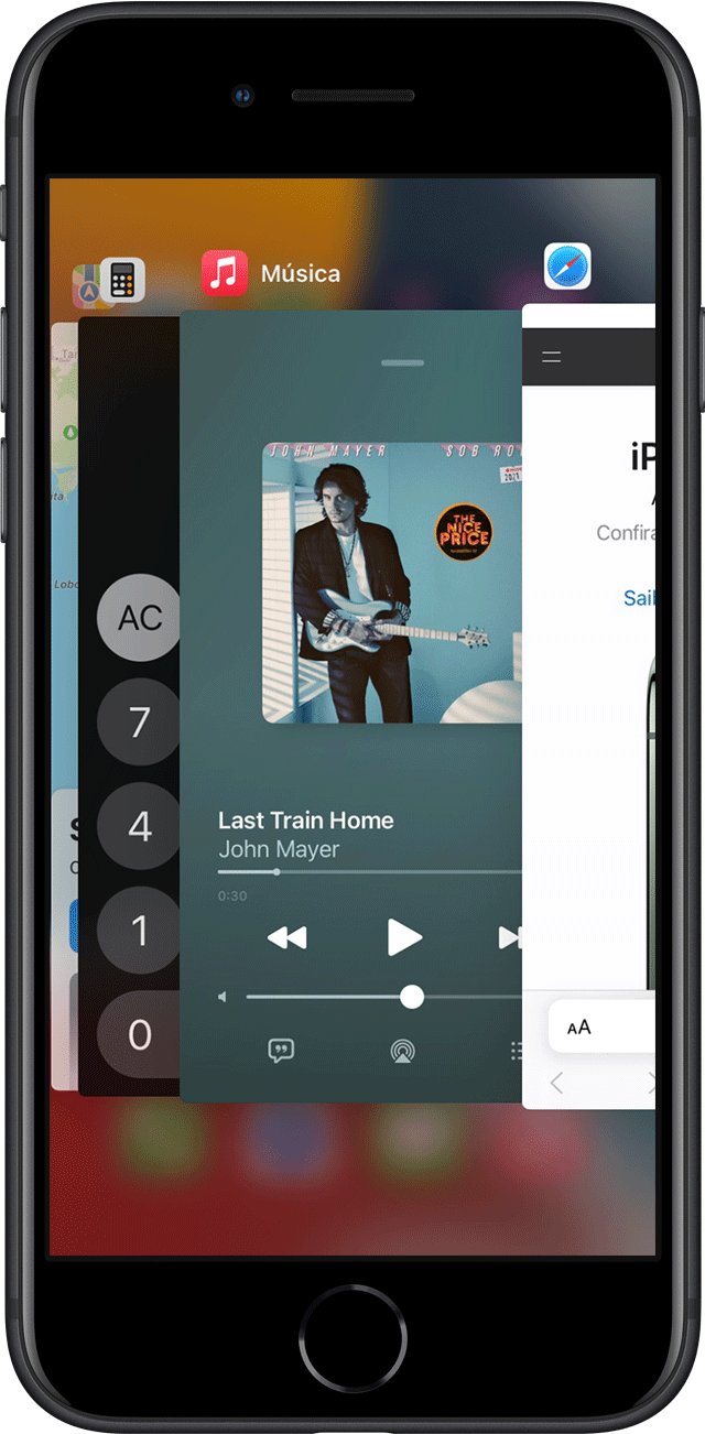 Fechar um app no iPhone ou iPod touch - Suporte da Apple (BR)