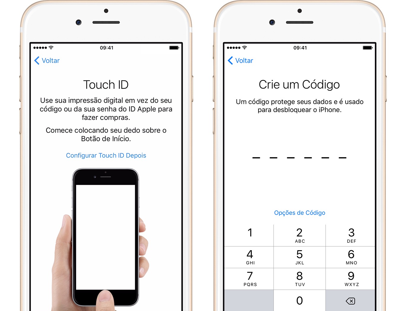 Introdução ao iPhone, iPad e iPod touch - Suporte da Apple