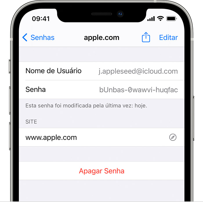 Como Encontrar As Senhas Salvas No IPhone Suporte Da Apple BR 