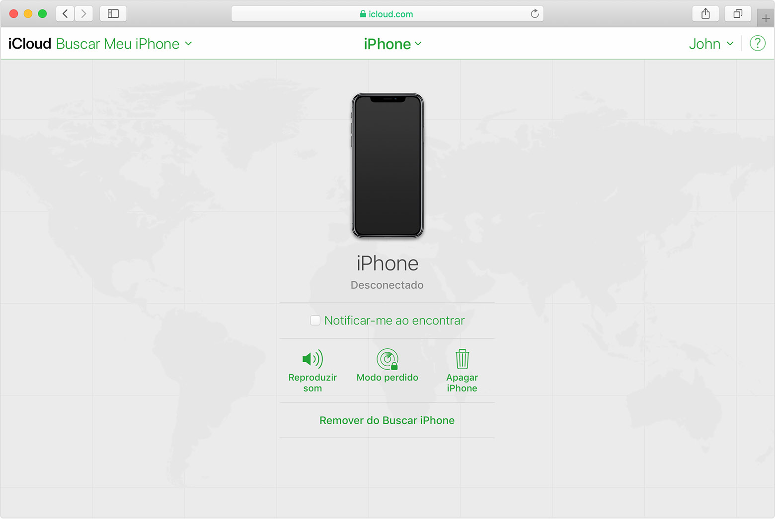iCloud: Localizar seu dispositivo com o Buscar iPhone