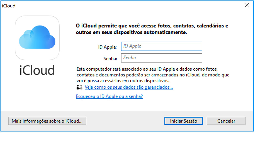 Не открывается icloud