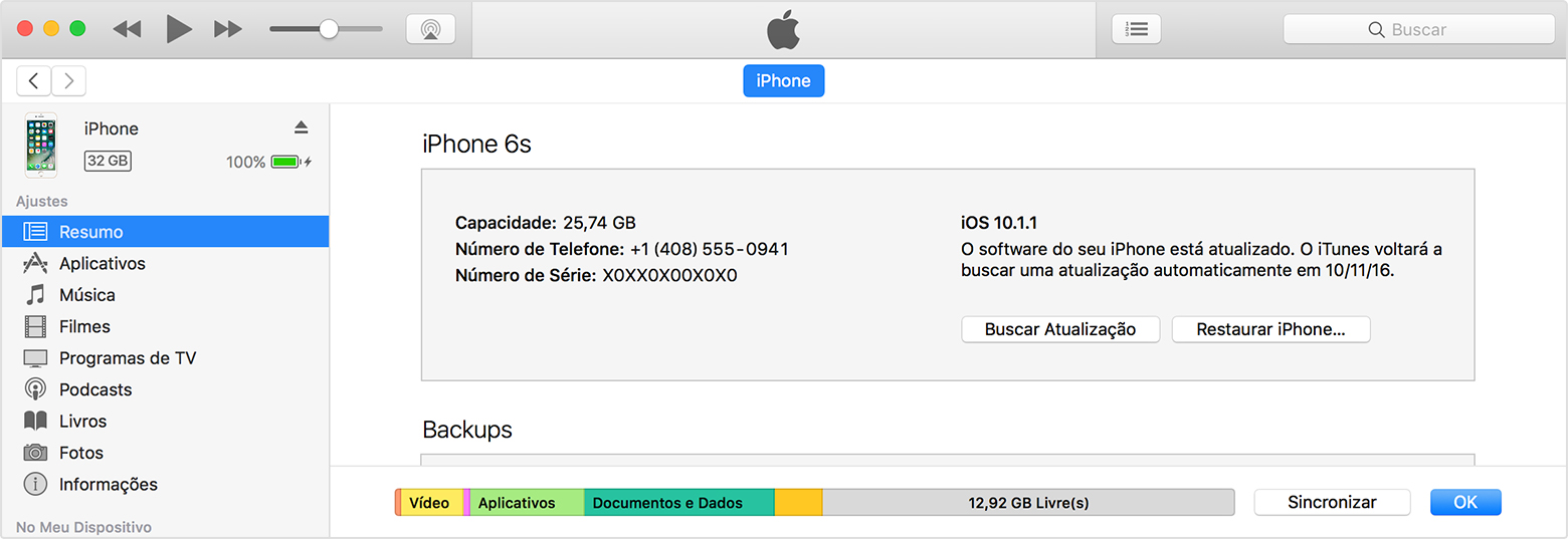 Arquivo carregado pelo usuário