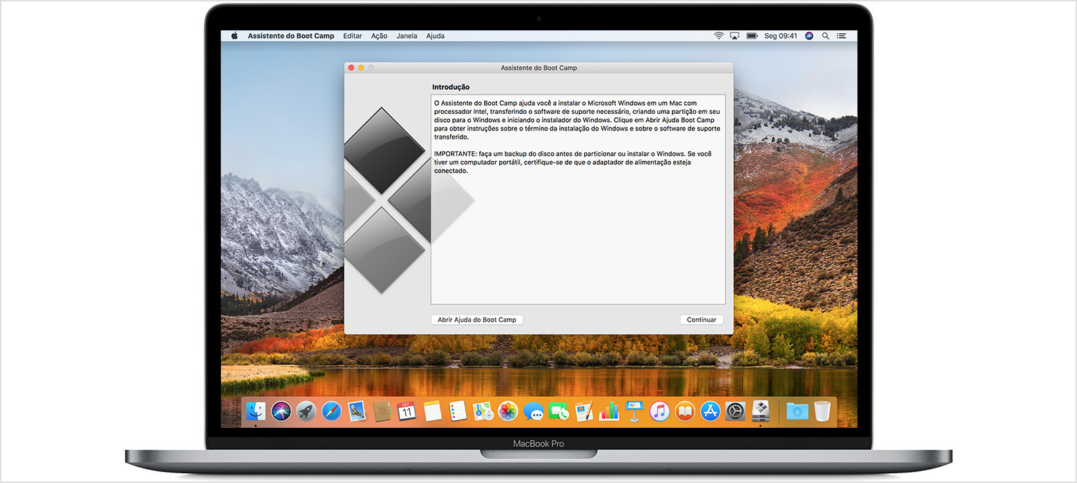 bootcamp installation for mac