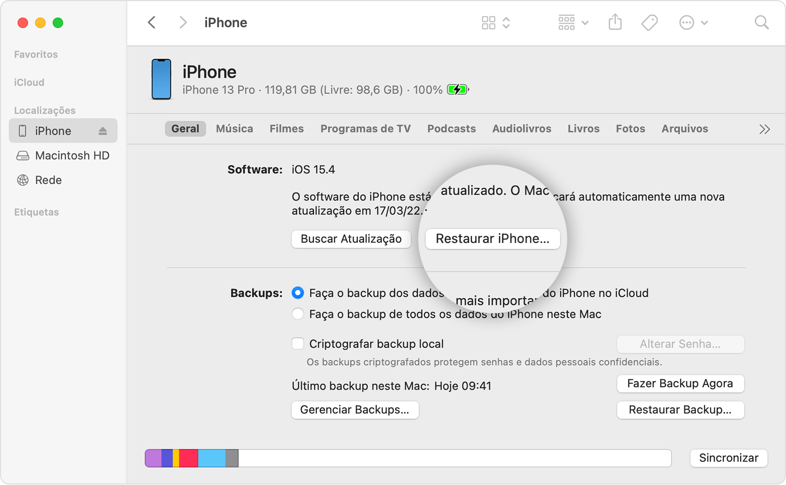 Usar o recurso Buscar no iPhone, iPad ou iPod touch - Suporte da