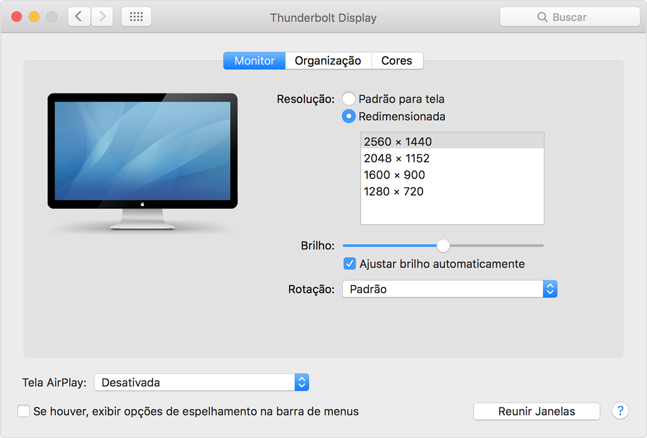 Divisor de vídeo para macbook pro