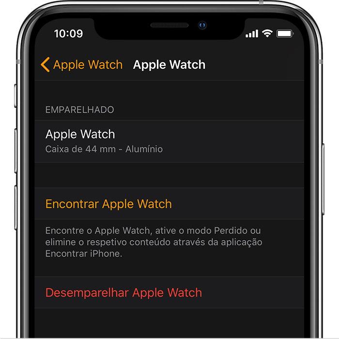 desemparelhar apple watch iphone roubado