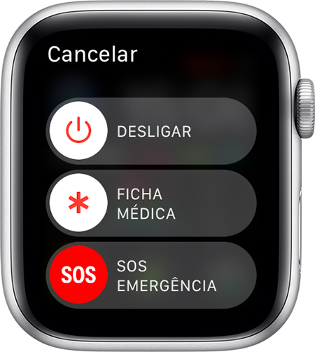 Nivelador para la funcionalidad SOS de emergencia en Apple Watch.