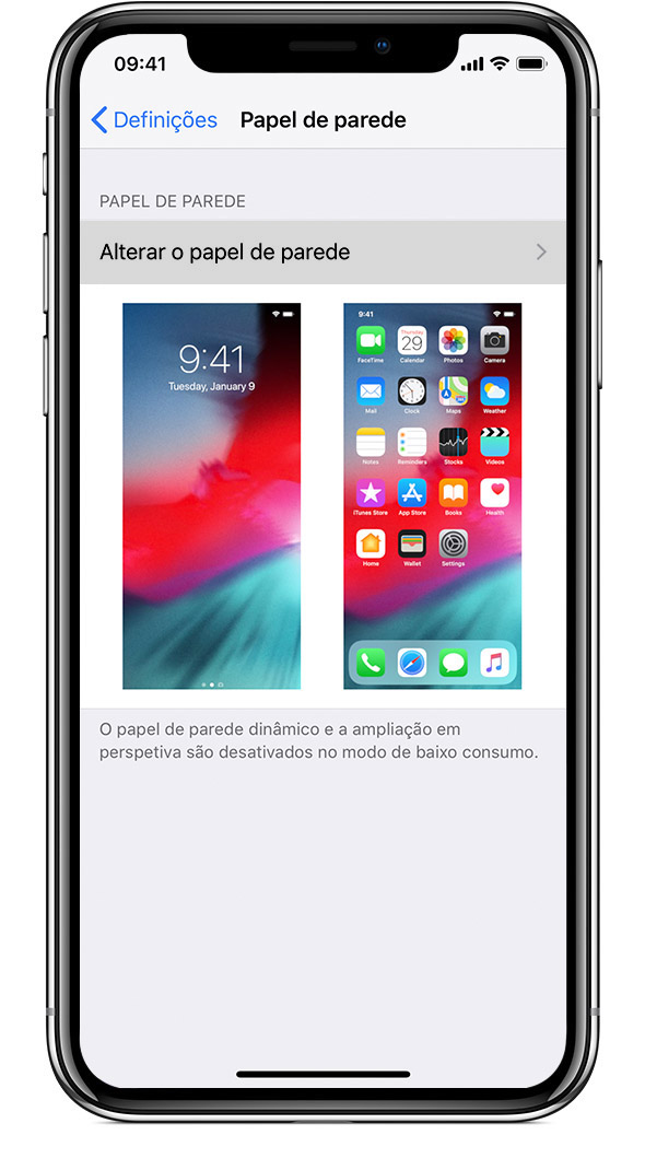 Alterar O Papel De Parede Do Iphone Suporte Apple