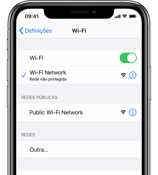 Se O Iphone Ipad Ou Ipod Touch Nao Conseguir Estabelecer Ligacao A Uma Rede Wi Fi Suporte Apple