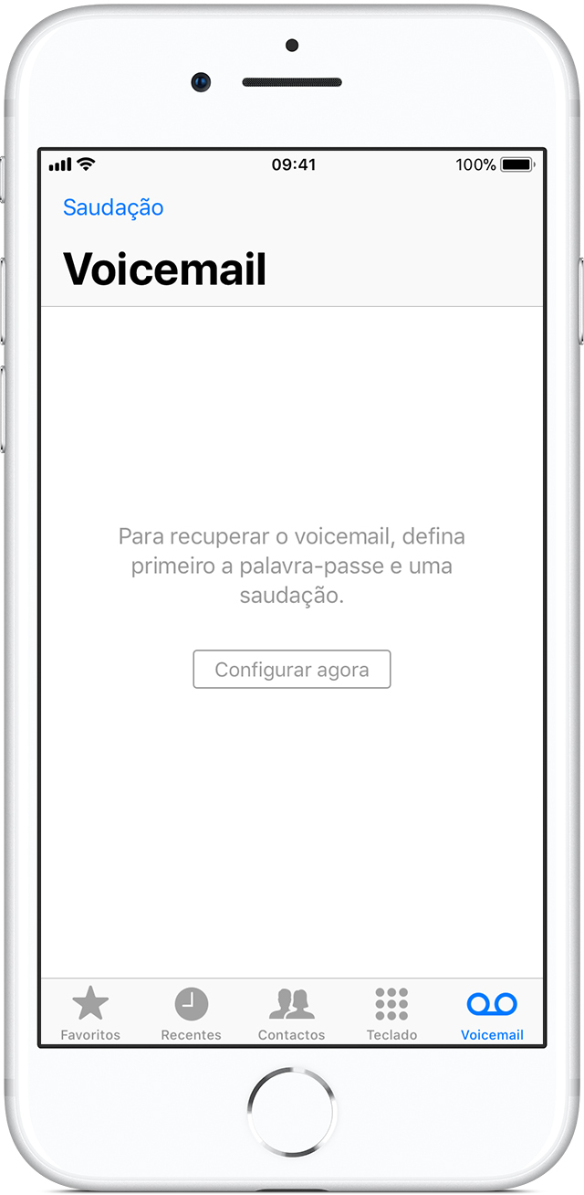 Configurar o Visual Voicemail no iPhone - Suporte Apple