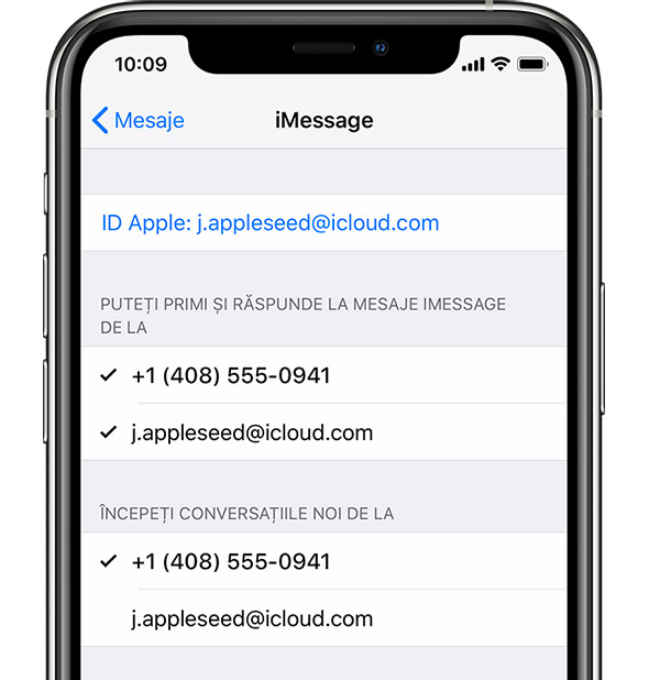 Ionuț Popescu s-a conectat la iMessage cu ID-ul Apple.