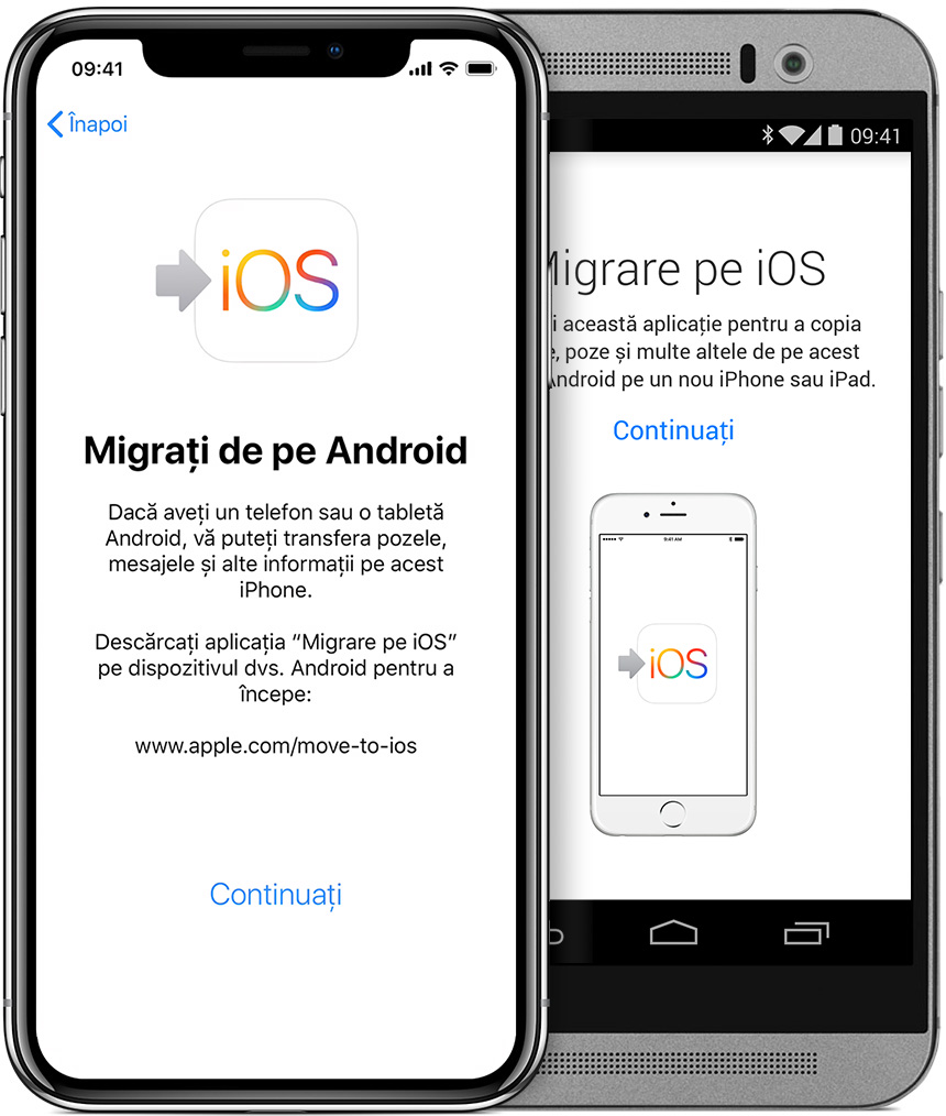 Migrarea De La Android La Iphone Ipad Sau Ipod Touch Apple Support